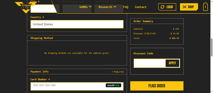 Titan SARMs Coupon Code - Get 15% Off on Lab-Tested SARMs